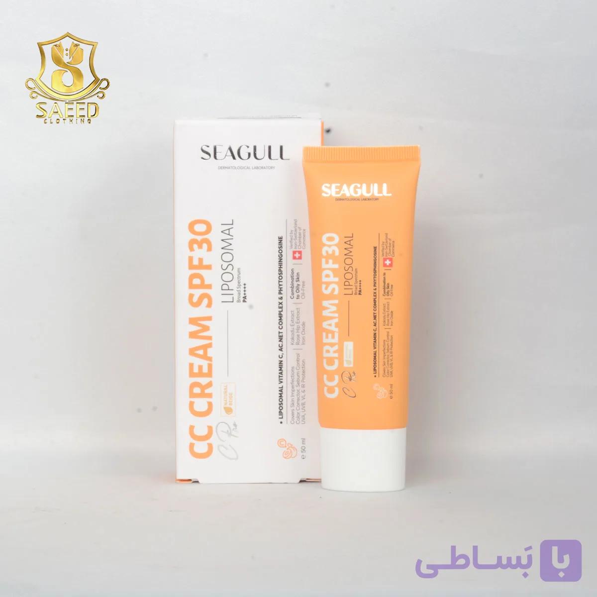 ضدآفتاب 30%متعادل کننده چربی/رنگی سی گل