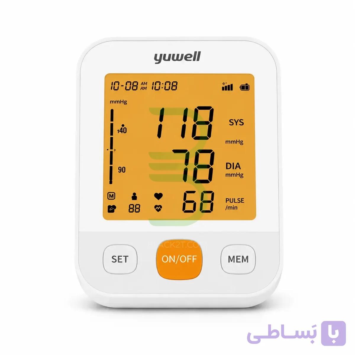 فشارسنج بازویی دیجیتال یوول مدل YE670DH — تصویر 1