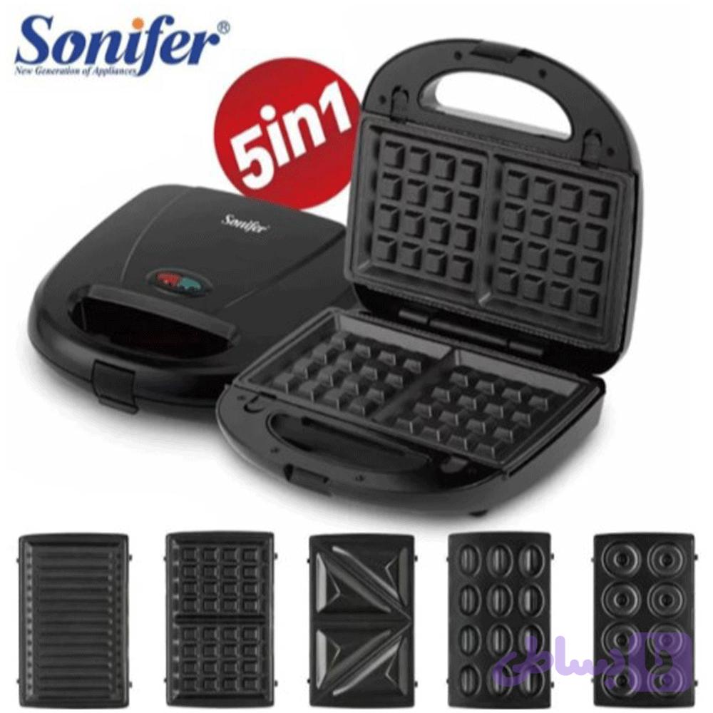 دستگاه 5 کاره اسنک ساز سونیفر مدل SF-6151 — تصویر 1
