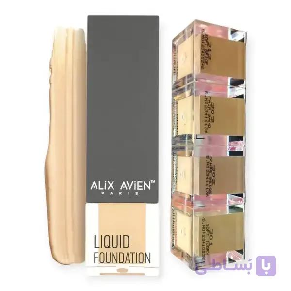 کرم پودر مایع کد 304 رنگ بژ آلیکس آوین پاریس 35 میلی گرم Alix Avien