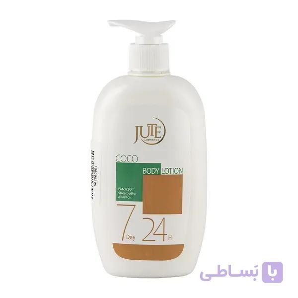 لوسیون بدن مدل شکلات ژوت 400 میلی‌لیتر Jute