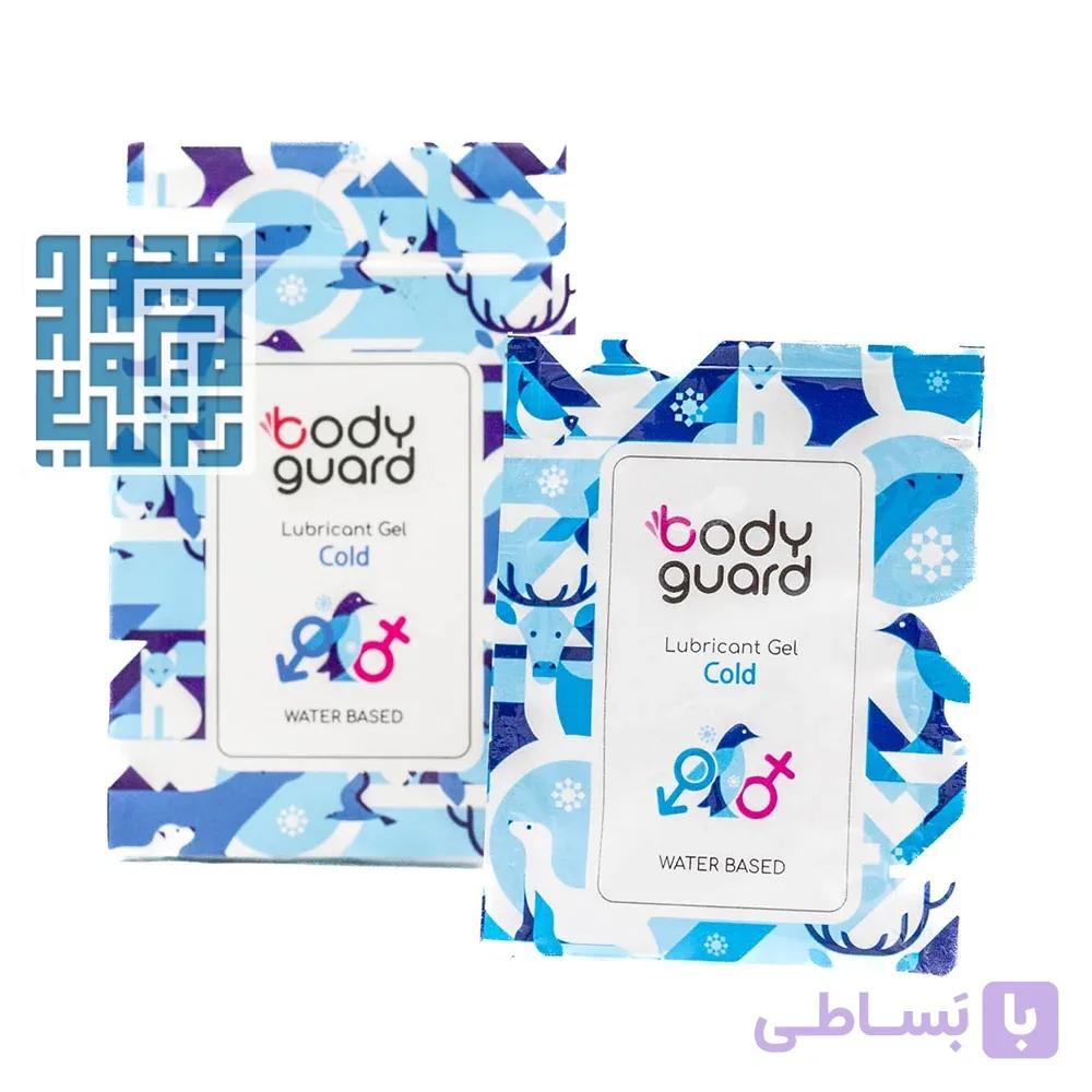 ژل لوبریکانت بادیگارد مدل Cold بسته 3 عددی — تصویر 1