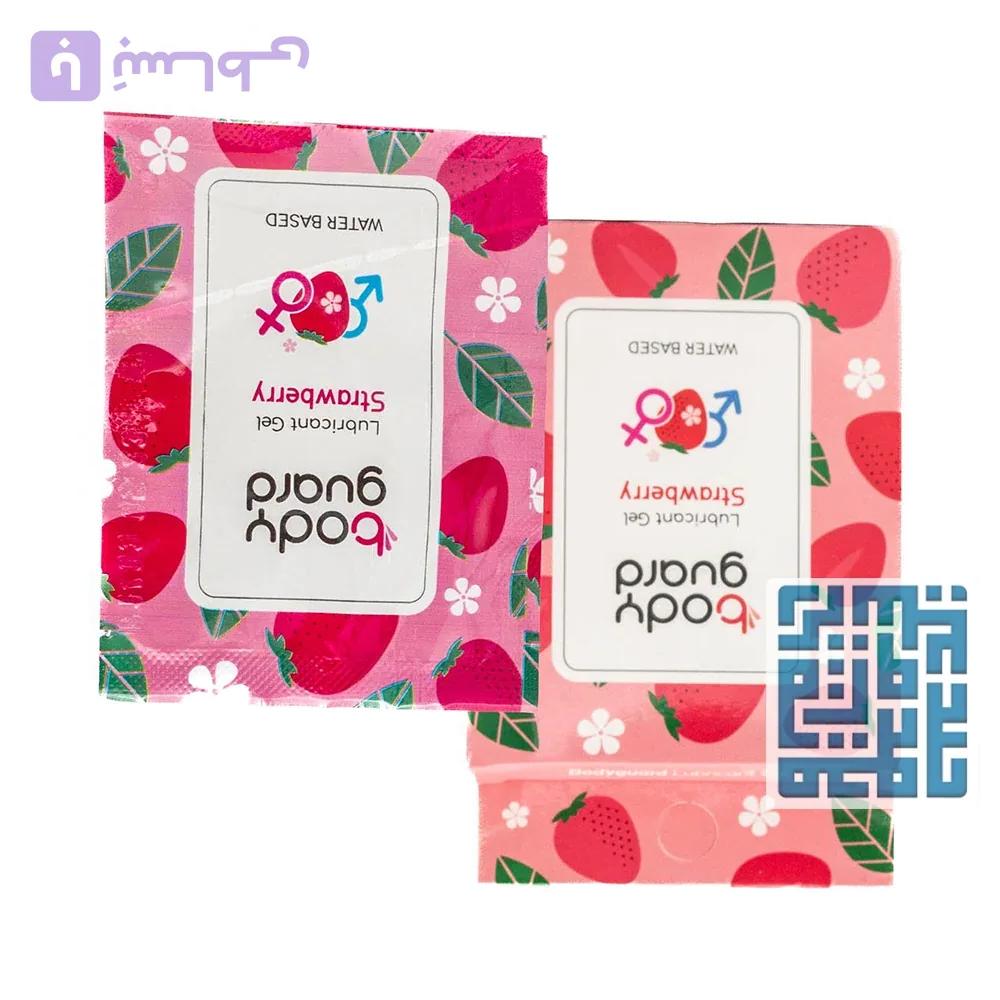 ژل لوبریکانت بادیگارد مدل Strawberry بسته 3 عددی — تصویر 1