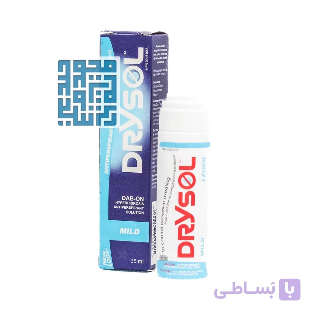 ضد تعریق صورت و گردن درایسول مدل میلد 35 میلی لیتر — تصویر 1