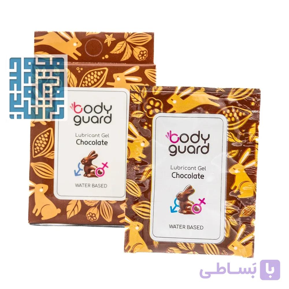 ژل لوبریکانت بادیگارد مدل Chocolate بسته 3 عددی — تصویر 1