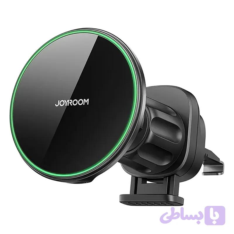 هولدر مگنتی و شارژر وایرلس دریچه کولری جوی روم مدل JR-ZS412 — تصویر 1