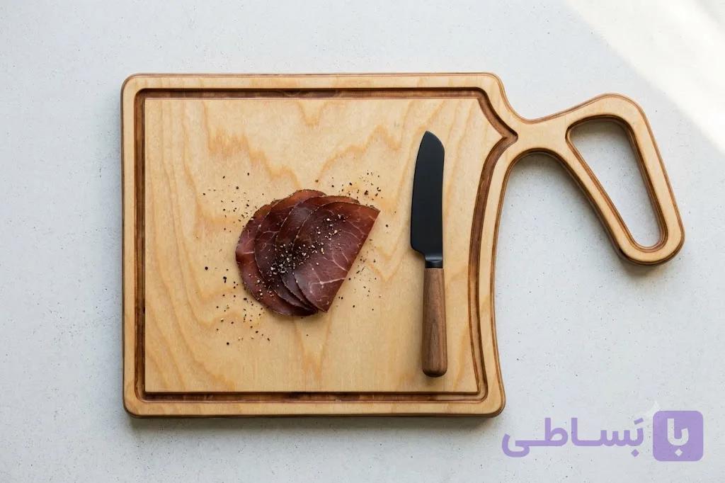 تخته گوشت دسته عصایی ۷۰۱ — تصویر 1