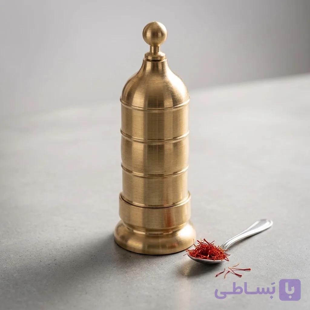 زعفران ساب برنجی ساچمه دار زرساب — تصویر 1