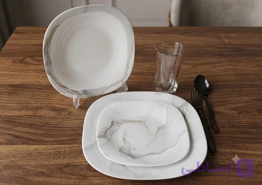 سرویس غذاخوری آرکوپال 26 پارچه مدل میلر — تصویر 1