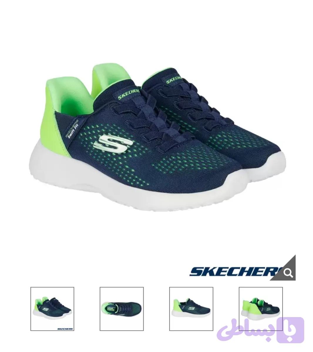 اسکیچرز دخترانه و پسرانه اورجینال چین مدل Sneaker Swift Fit — تصویر 1