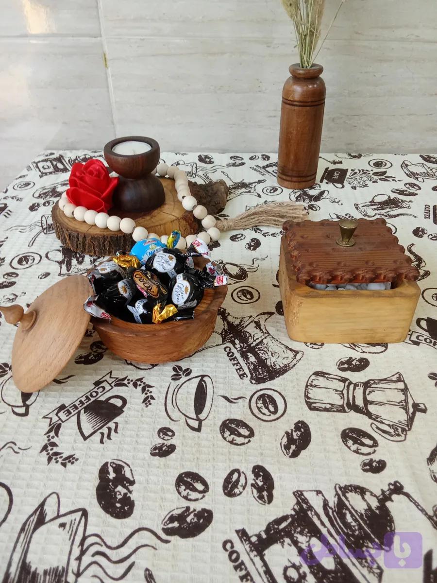 قندان چوبی