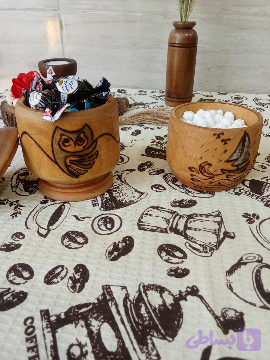 قندان چوبی