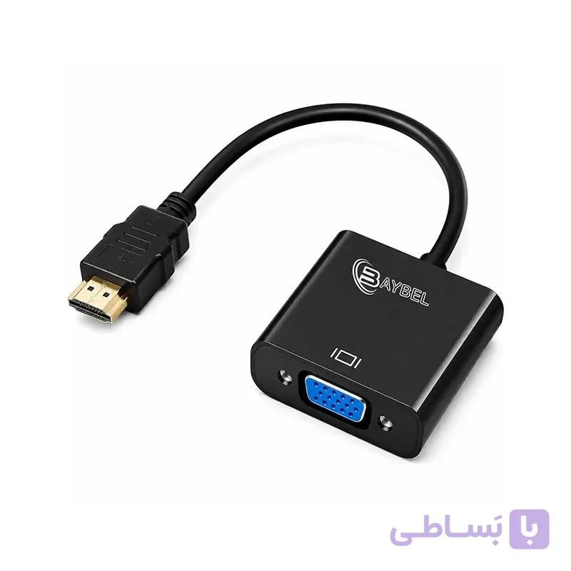 مبدل HDMI به VGA بایبل مدل C-36 + کابل صدا — تصویر 1