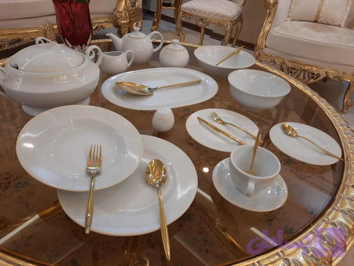 سرویس چینی ۱۸۸ پارچه مدل بهناز