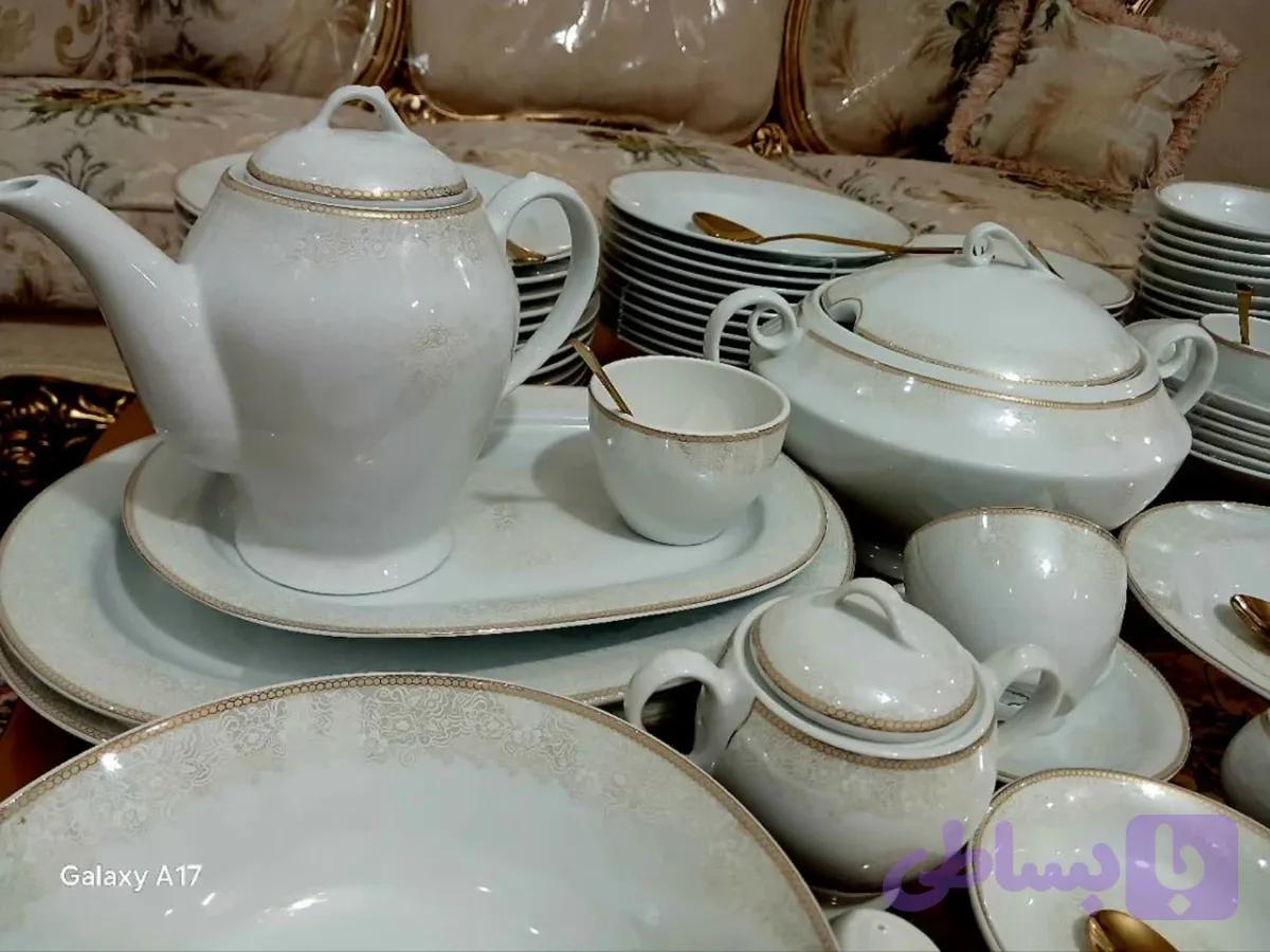 سرويس چینی ۱۲ نفره 90 پارچه مدل رسپینا