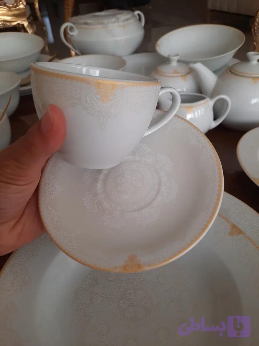 سرویس چینی ۹۴ پارچه چینی مقصود مدل گیسیا