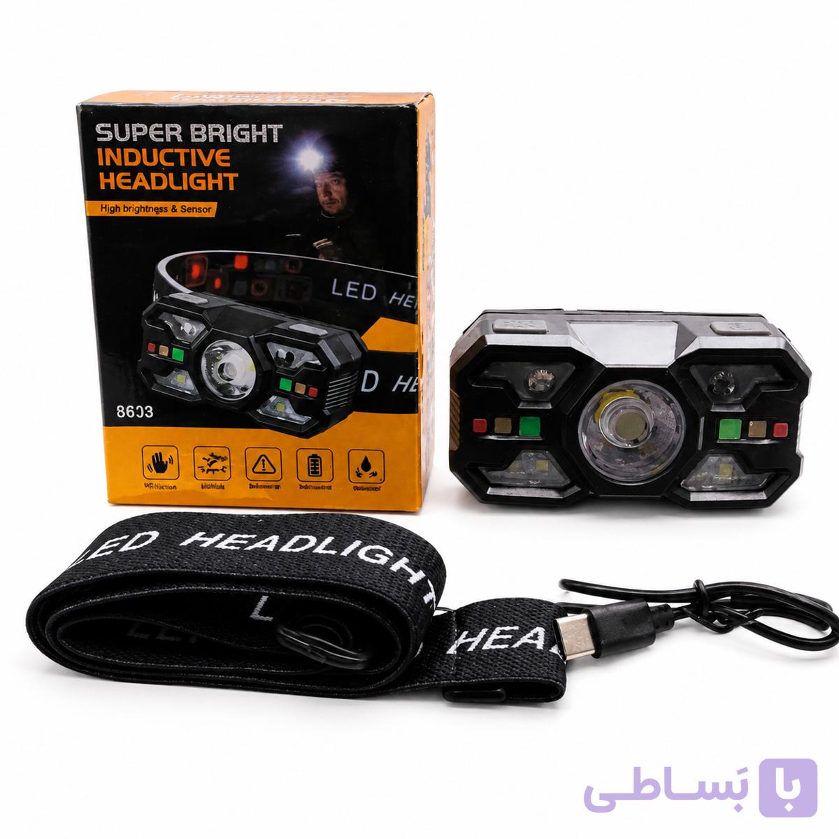 مهتابی پیشانی بند حسگر دار 5حالته — تصویر 1