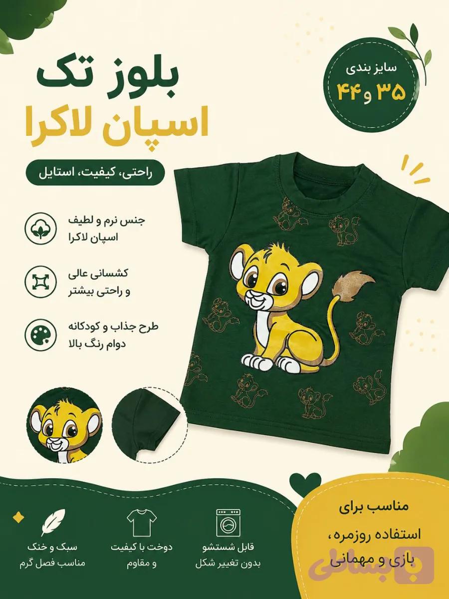 تیشرت پسرانه (کد FR5ZB)