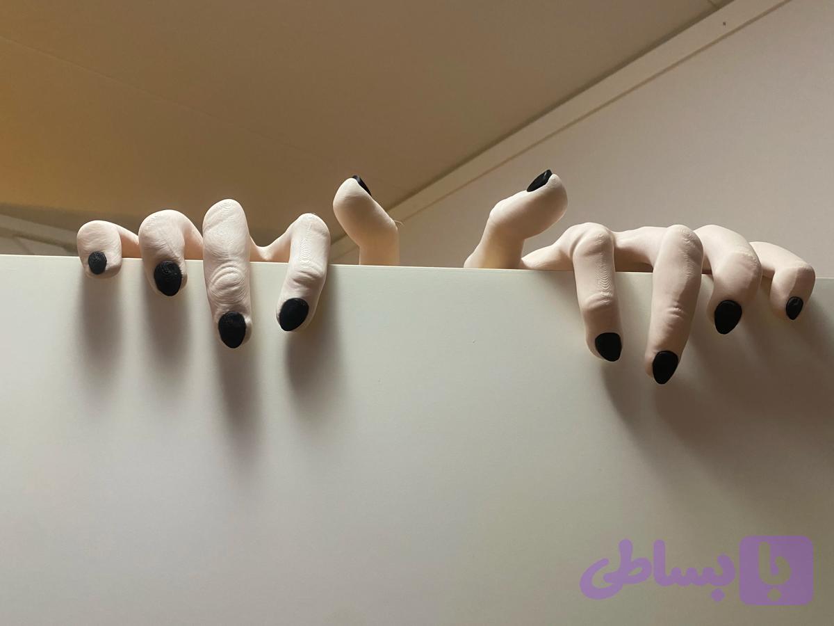دست‌ ترسناک لبه گیر هالویینی — تصویر 1