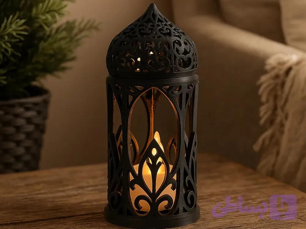فانوس دکوری مشبک طرح شرقی