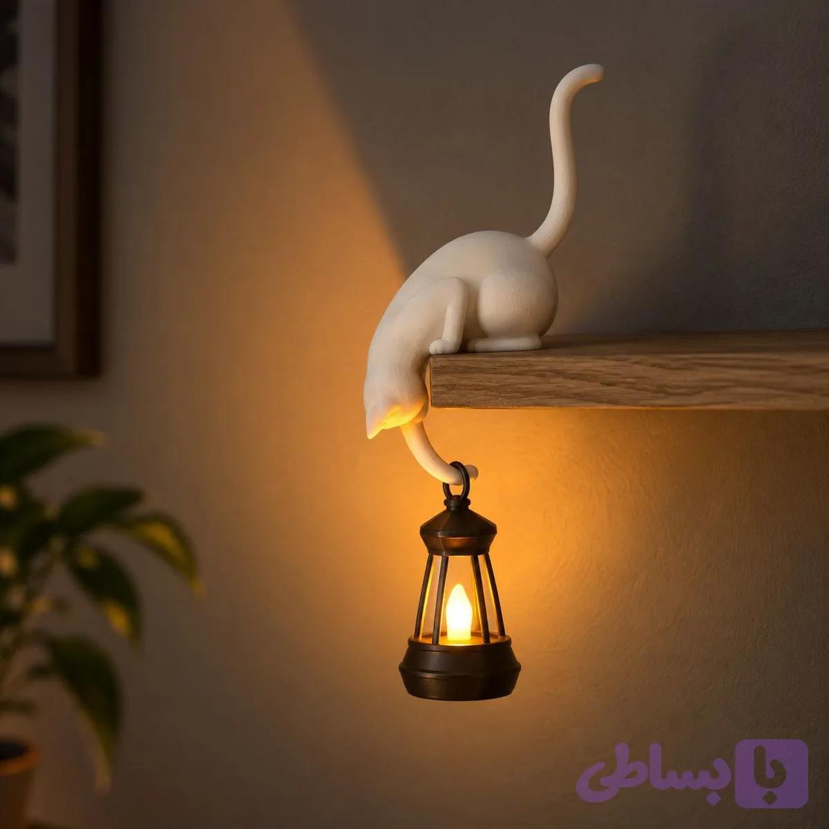 فیگور نگهدارنده گربه (Cat Holder) — تصویر 1