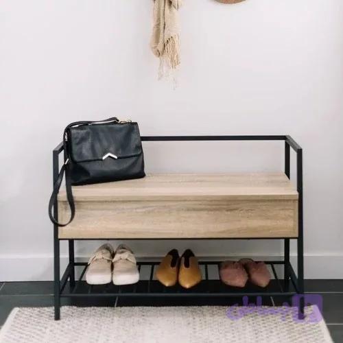 جاکفشی مینیمال و ساده فلزی دکوبازار مدل 766085 — تصویر 1