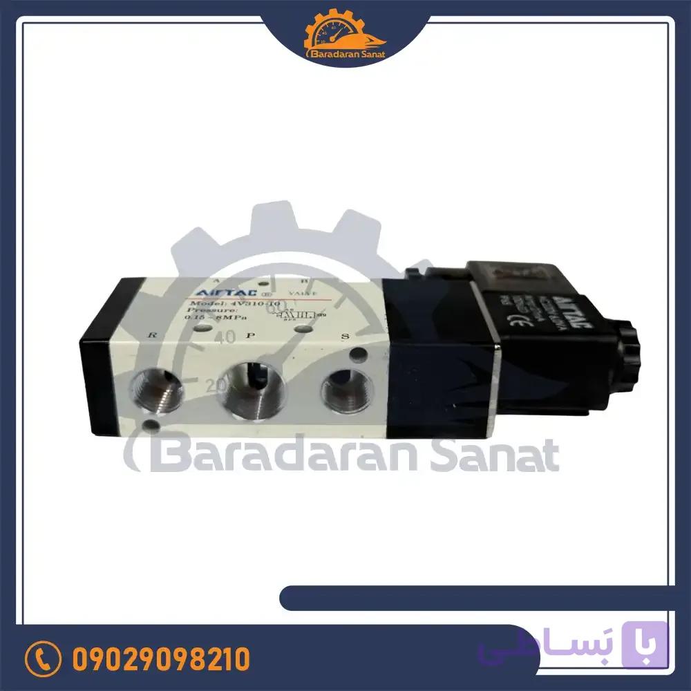 شیر برقی پنوماتیک ایرتک مدل 4v310-10 سایز 3/8 — تصویر 1