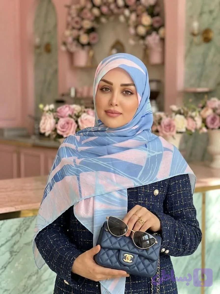 روسری نخی طرح شصتم — تصویر 1