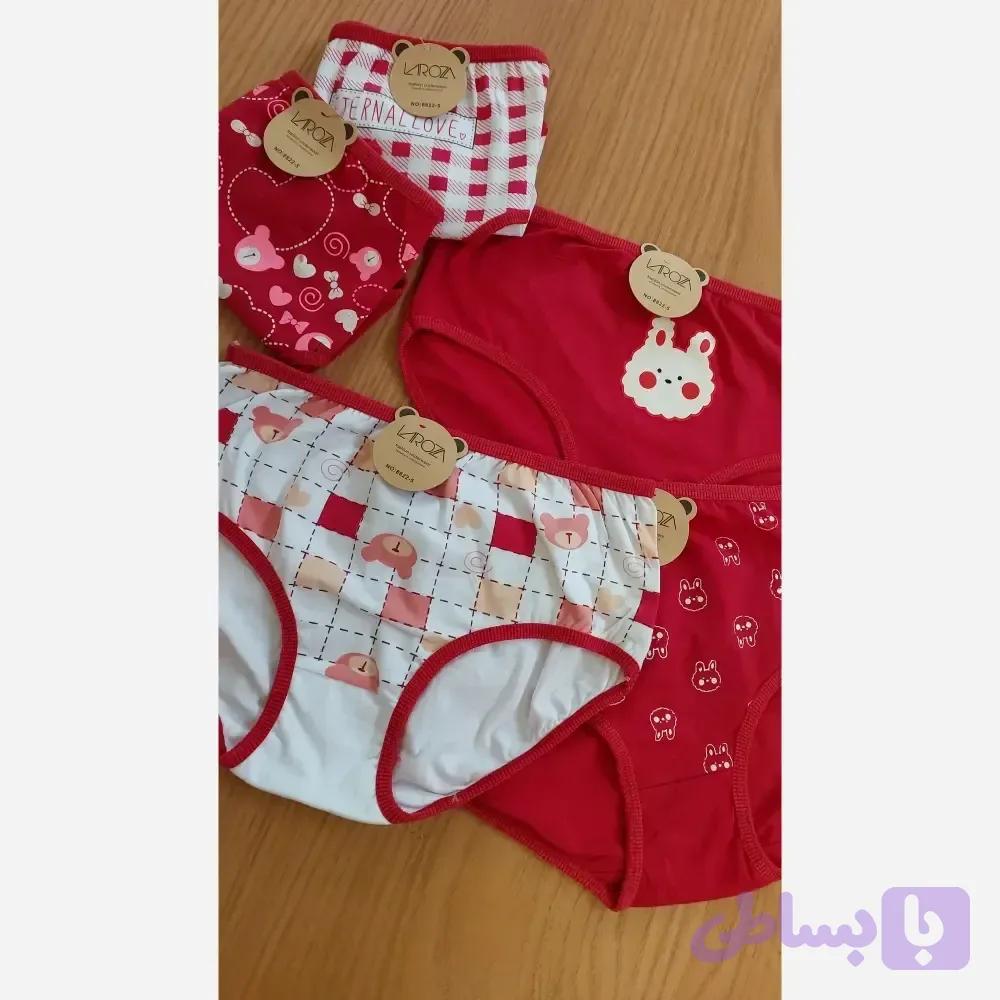 شورت عروسکی تمام نخ ضد حساسیت مناسب سایز 38 تا 42