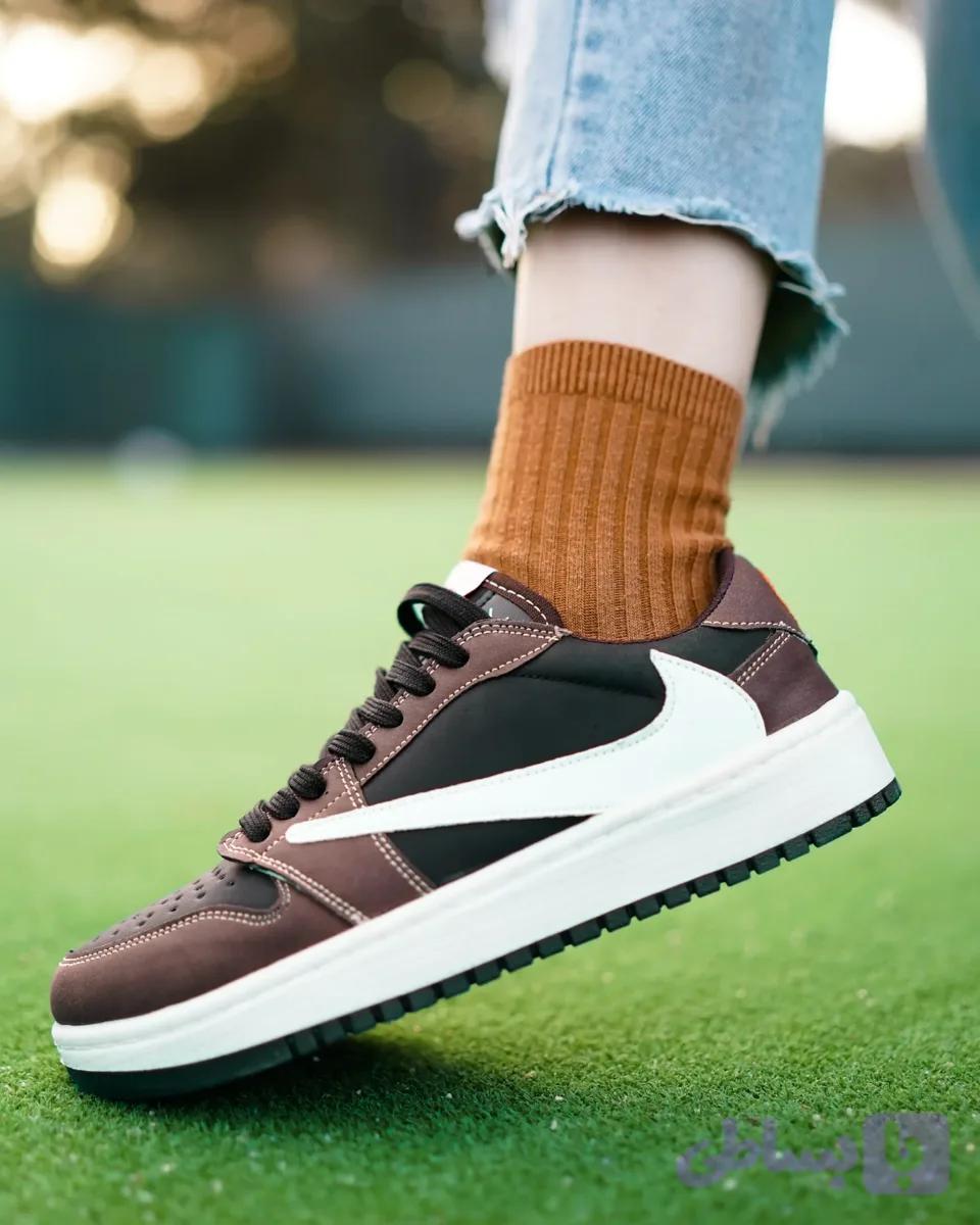 کتونی نایک ترویس اسکات دارک موکا | Nike Travis Scott Dark Mocha — تصویر 1