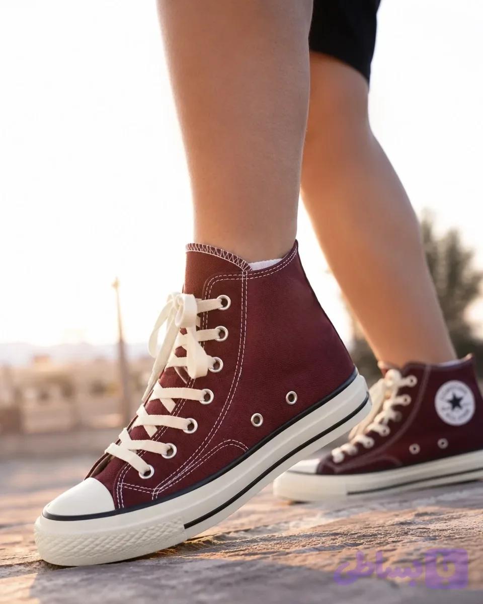 ال‌استار کانورس زرشکی | Converse All Star Crimson — تصویر 1