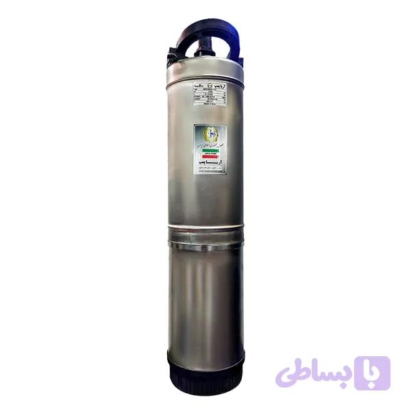 کفکش دوجداره آریا پمپ تک 65متری1/4-1 اینچ خروجی بالا ARYA PUMP TAK تمام استیل — تصویر 1