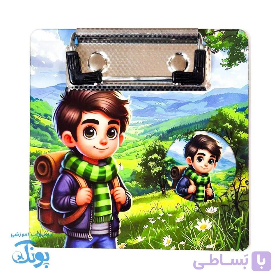چک لیست پسرانه فانتزی به همراه پیکسل و کاغذ یادداشت طرح سرباز — تصویر 1