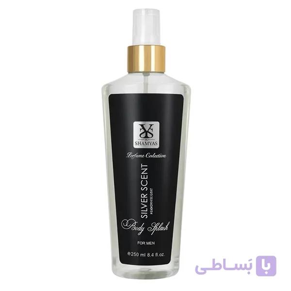 بادی اسپلش مردانه شمیاس مدل سیلورسنت | Silver Scent