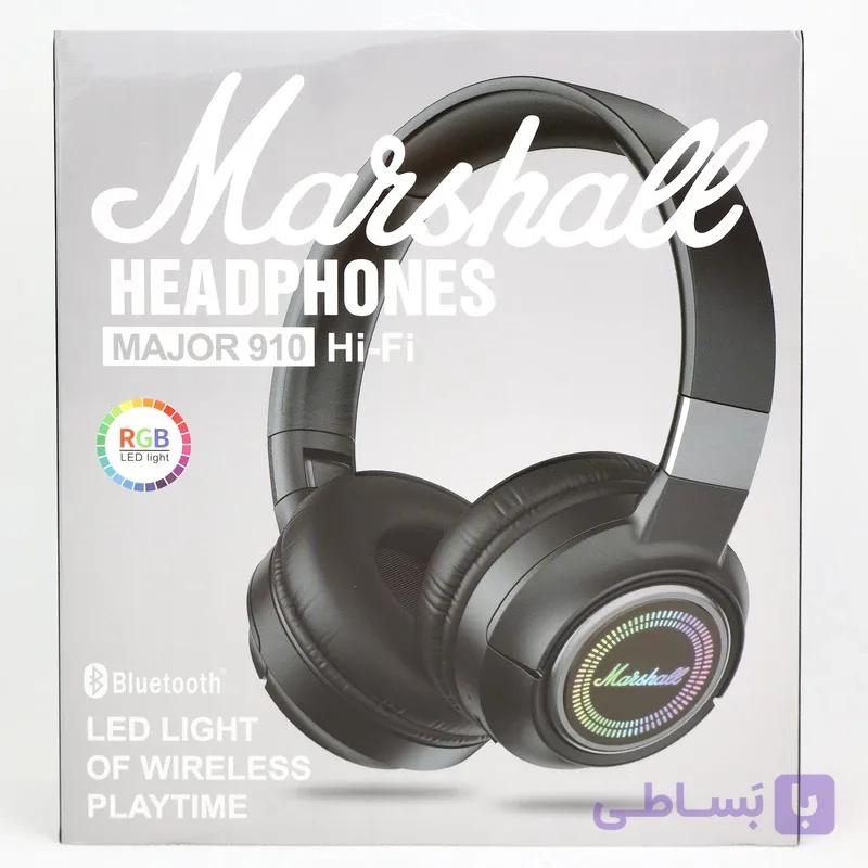هدفون بلوتوثی مارشال مدل MAJOR 910 — تصویر 1