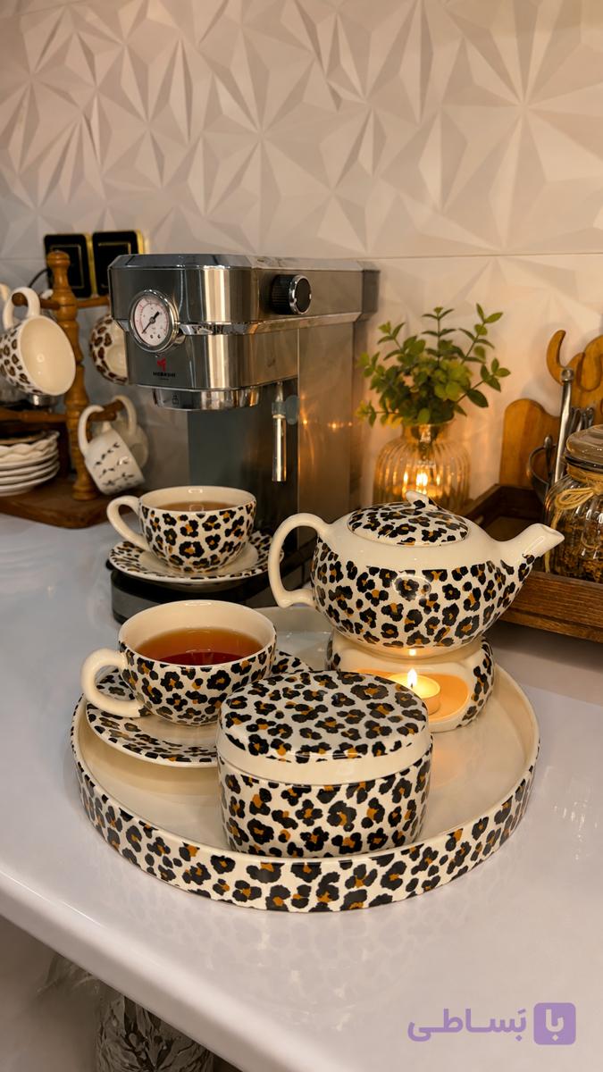 سرویس چای خوری پلنگی