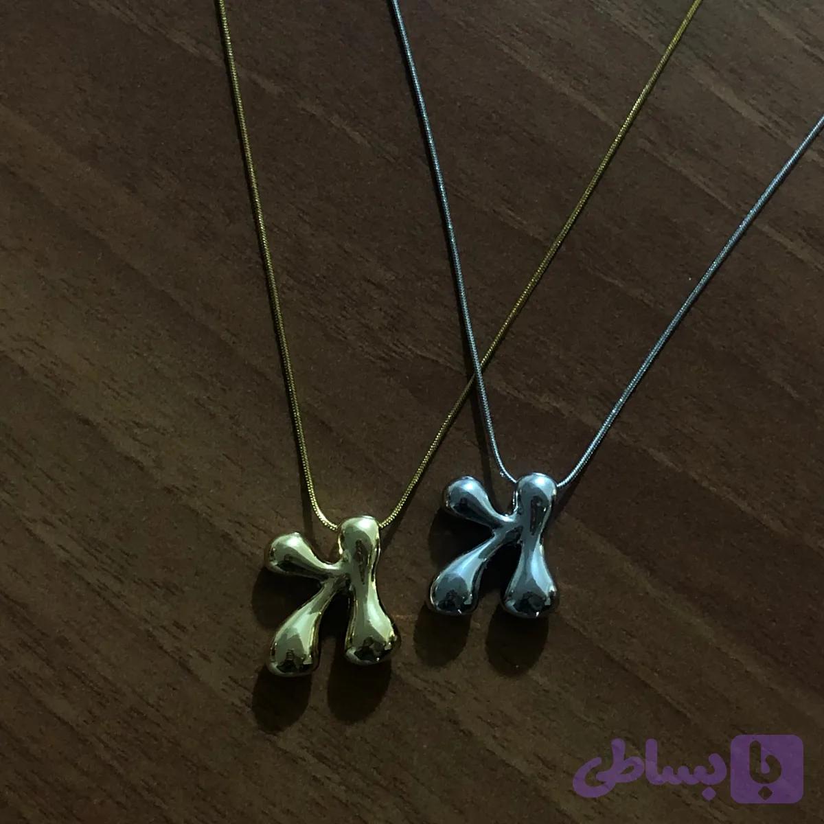 گردنبند حروفK بادکنکی