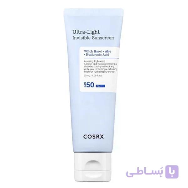 ضدآفتاب و مرطوب کننده فوق سبک کوزارکس — تصویر 1