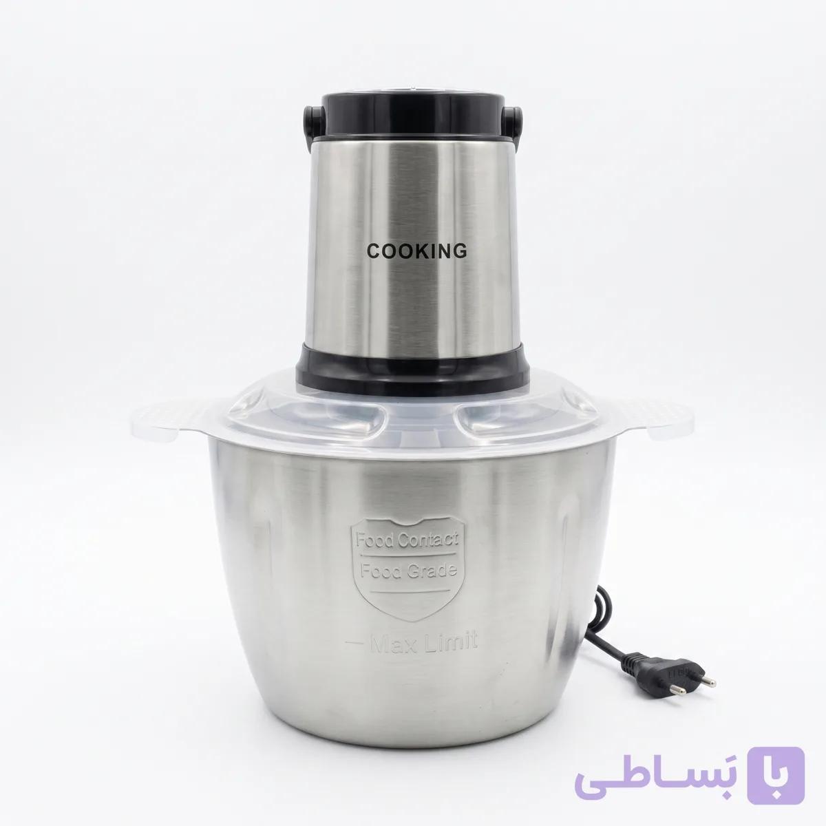 خردکن برقی کوکینگ مدل CK-3888 اورجینال ظرفیت ۳.۸ لیتر توان ۳۰۰۰ وات — تصویر 1
