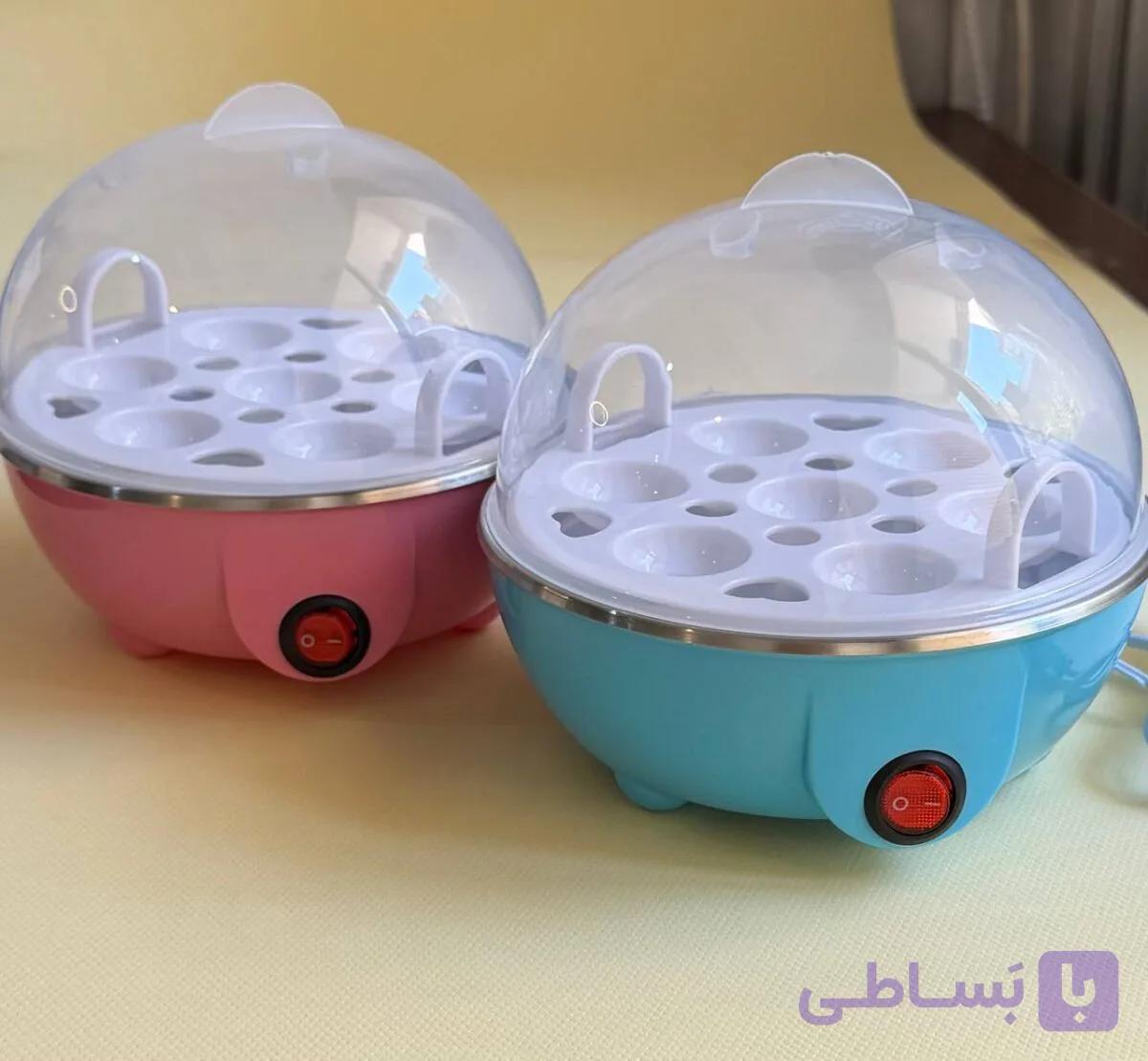 تخم مرغ پز برقی 7 عددی Big Boss Egg Genie | پخت بخار و خاموشی خودکار — تصویر 1