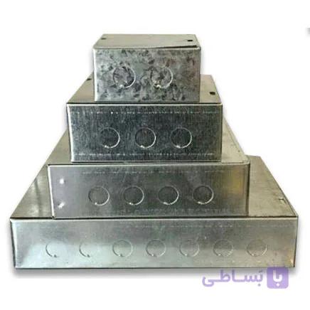 جعبه تقسیم گالوانیزه روکار رفیع ۱۰×۱۰