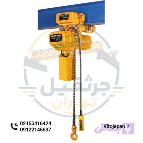 جرثقیل برقی 3 تن چهارکاره هیوندای L3162-EHT