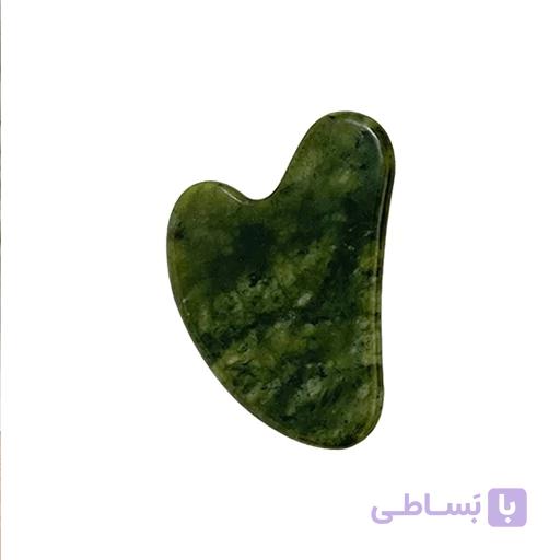 سنگ ماساژ گواشا یشم (سنگ طبیعی و اصل) — تصویر 1