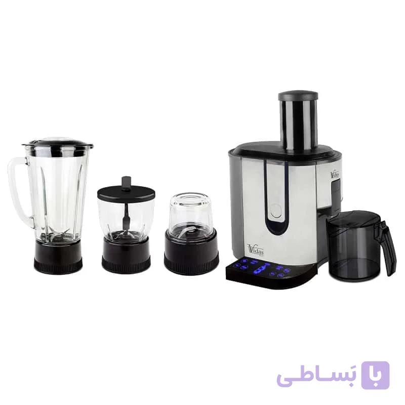 آبمیوه گیری 4 کاره ویداس مدل VIR-3617 — تصویر 1