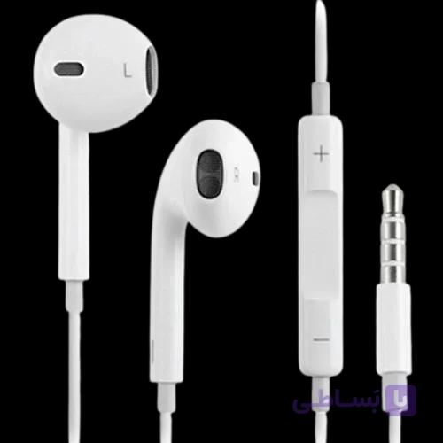 هندزفری سیمی اپل مدل Iphone 6 جک 3.5 کارتون دار — تصویر 1