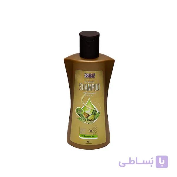 شامپو روغن جوجوبا برند دکتربیز کنترل ریزش مو-براق کننده مو با حجم300 میل