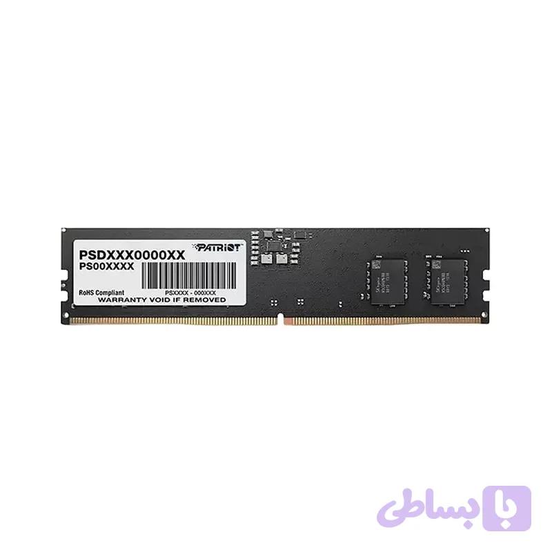 رم دسکتاپ DDR5 تک کاناله 5600 مگاهرتز CL46 پتریوت patriot ظرفیت 8 گیگابایت — تصویر 1