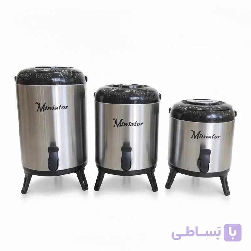 کلمن آب استیل مدل مینیاتور سایزبندی — تصویر 1