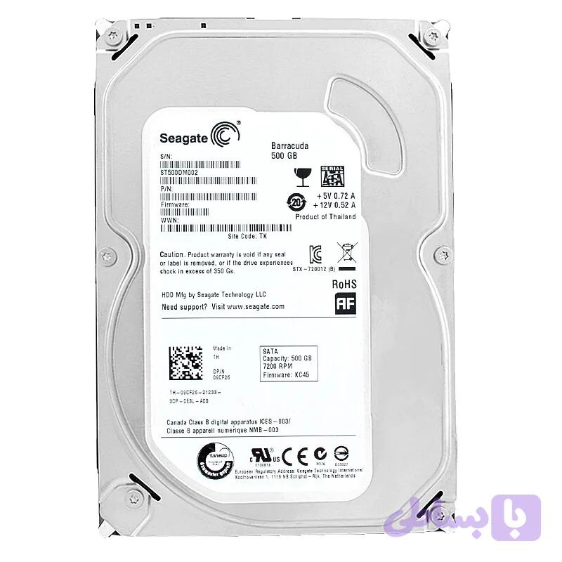 هارد استوک 500GB PC — تصویر 1