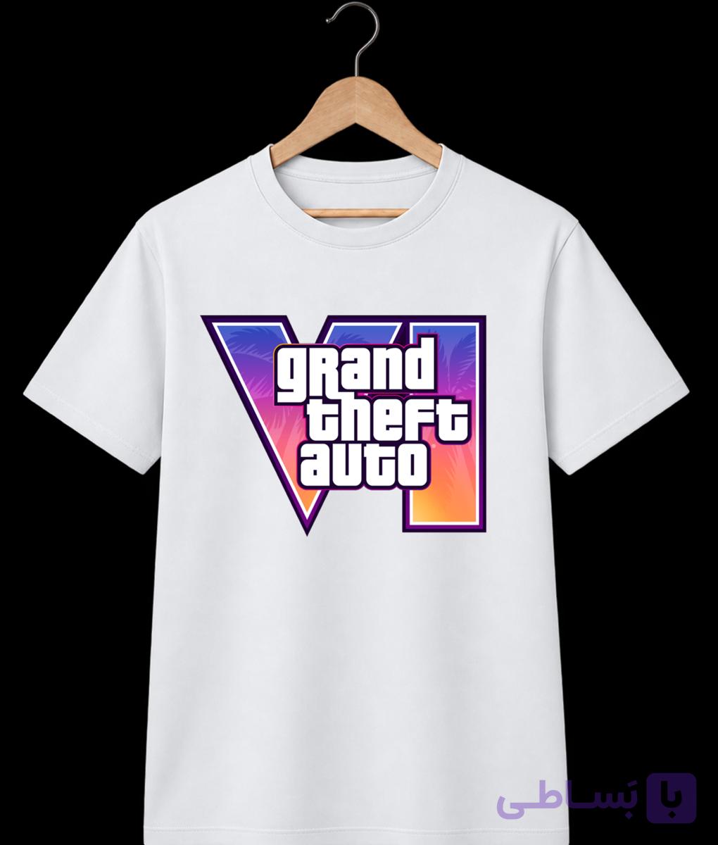 تیشرت مردانه طرح GTA VI